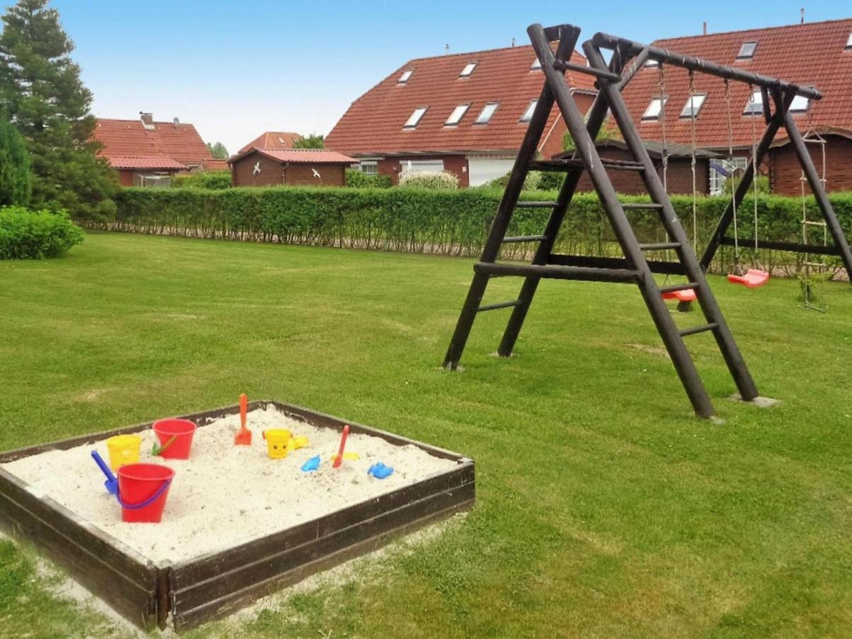 Ferienhaus Mit Grossem Garten In Neßmersiel Exteriér fotografie