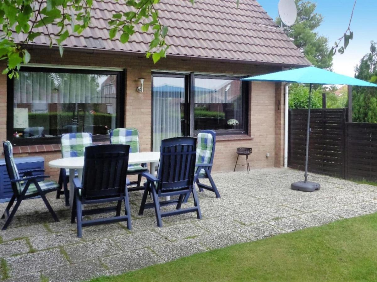 Ferienhaus Mit Grossem Garten In Neßmersiel Exteriér fotografie